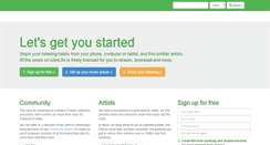 Desktop Screenshot of alpha.libre.fm